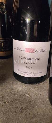 Rhône-dalen Côtes-du-Rhône Les Balcons du Rhône La Canole 2021