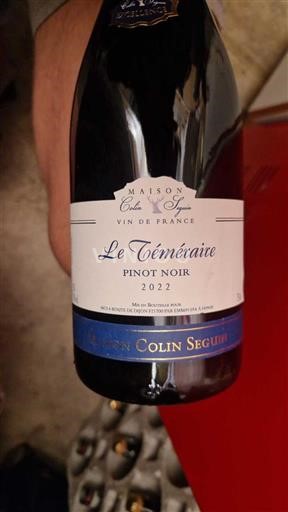 Burgundy Not Specified Maison Colin Seguin Le Téméraire 2022