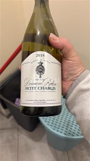 Burgundija Petit-chablis Domaine Robin 2018