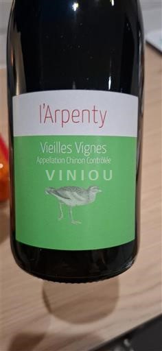 Thung lũng sông Loire Chinon L'Arpenty Vieilles Vignes 2024