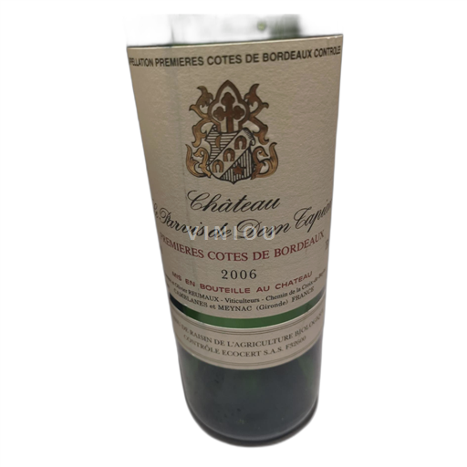 Bordeaux Premières-côtes-de-bordeaux Château Le Parvis de Dom Tapiau  2006