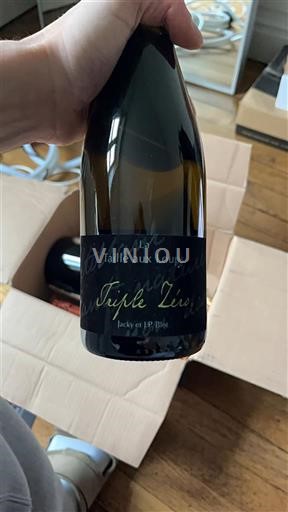 Vallée de la Loire Montlouis-sur-loire Domaine La Taille aux Loups Triple Zéro Non Millésimé