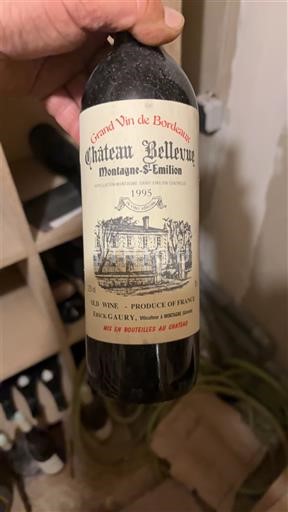 Bordeaux Montagne-Saint-Émilion Château Bellevue 1995