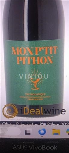 Languedoc and Roussillon Côtes Catalanes Olivier Pithon Mon P'tit Pithon 2024