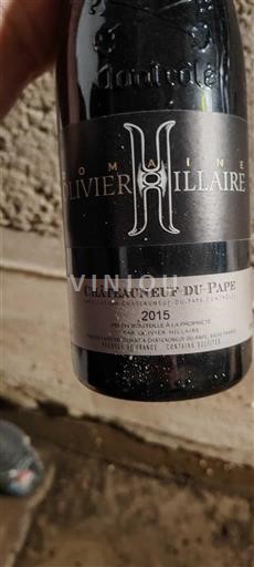 Rhône Valley Châteauneuf-du-Pape Domaine Olivier Hillaire 2015