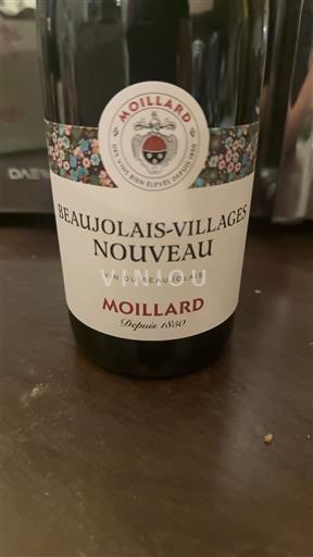 Beaujolais Beaujolais byar Moillard Beaujolais-Villages Nouveau 2025