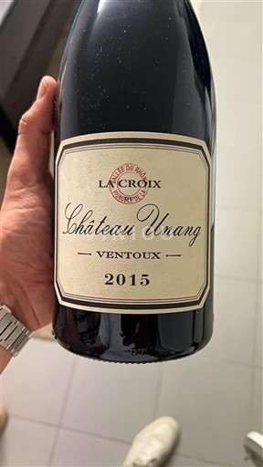 Rhônen laakso Ventoux Château Unang La Croix 2015