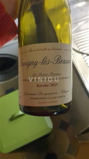 Burgundy Savigny-lès-Beaune Domaine Squaires-Chopin Les Petits Picotins 2023