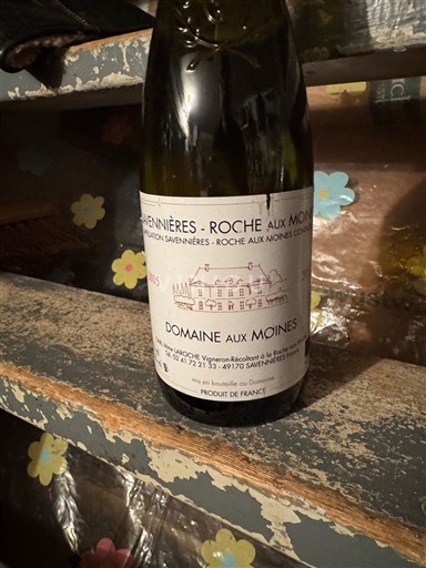 Vallée de la Loire Savennières-roche-aux-moines Domaine Aux Moines 2015