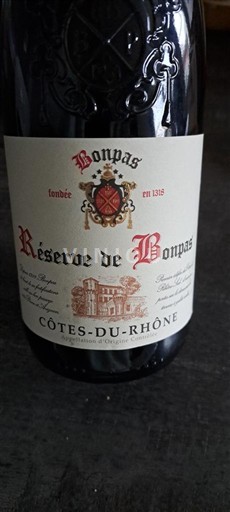 Údolí Rhôny Côtes-du-Rhône Bonpas Réserve de Bonpas 2024