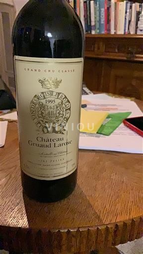Bordeaux Saint-Julien Grand Cru Château Gruaud Larose 1995