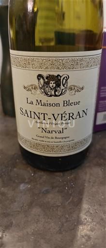 Burgundsko Saint-Véran La Maison Bleue Narval 2023