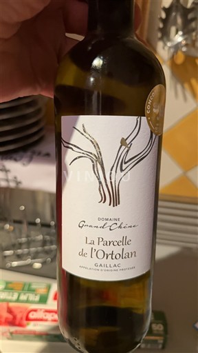 Sud-Ouest Gaillac Domaine Grand Chêne La Parcelle de l'Ortolan Non Millésimé