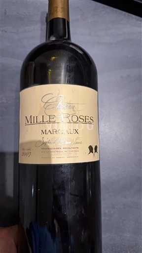 Bordeaux Margaux Château Mille Roses 2007