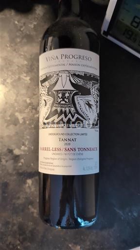 Canelones Viña Progreso Barrel-less / Sans Tonneaux 2020