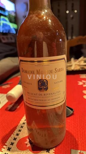 Roussillon Muscat de Rivesaltes Domaine Moutou-Sarda 2000