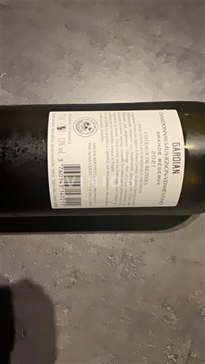 Burdeos Entre dos mares Giordani Grand Or Réserve 2021