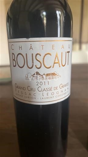 Bordeaux Pessac-Léognan Grand Cru Classé Château BOUSCAUT 2011