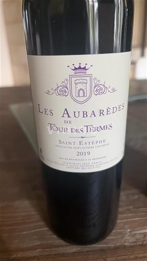 Bordeaux Saint-Estèphe Château Tour des Termes Les Aubarèdes 2019