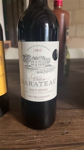 Bordeaux Haut-Médoc Château Barateau 2012