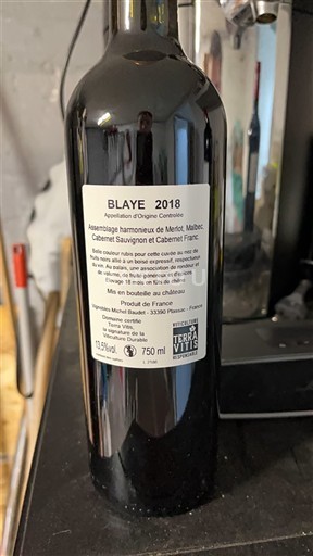 Бордо Блайе Château Monconseil-Gazin Grande Réserve 2018