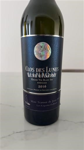 Bordoja Bordo Clos des Lunes Lune d'Argent 2016