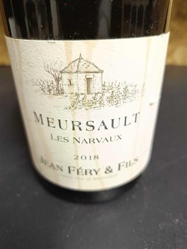Bourgogne Meursault Jean Féry & Fils Les Narvaux 2018
