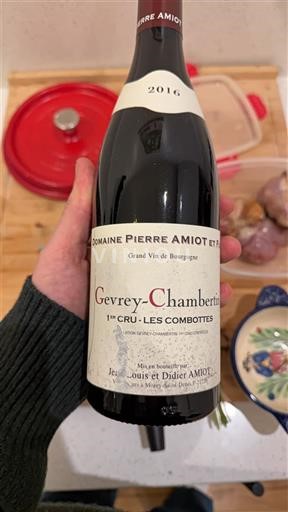 Borgogna Gevrey-Chambertin Premier Cru Domaine Pierre Amiot et Fils Les Combottes 2016