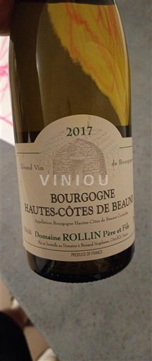 Burgundy Unspecified Domaine Rollin Père et Fils 2017