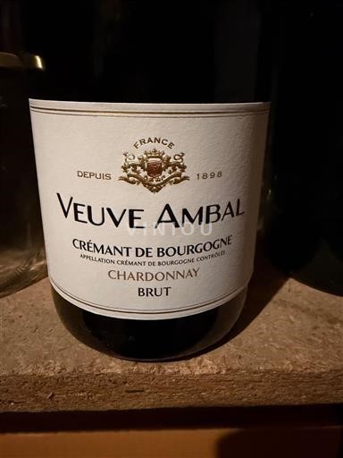 Burgundy Crémant de Bourgogne Veuve Ambal Chardonnay Non-Vintage