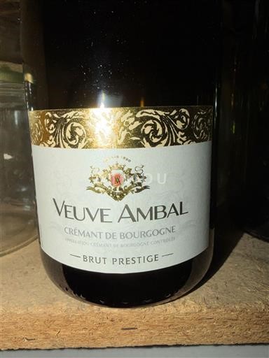 Burgundy Crémant de Bourgogne Veuve Ambal Brut Prestige Non-Vintage