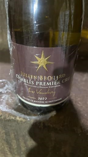 Bourgondië Chablis Premier Cru Julien Brocard Les Vaudevey 2022