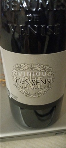 Rhône Valley Beaumes de Venise Mes Sens par Meissonnier 2020