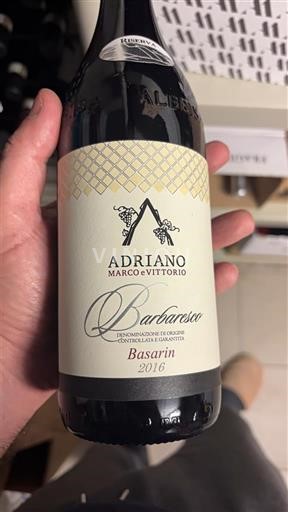 Piemont Barbaresco Adriano Marco e Vittorio Basarin Riserva 2016