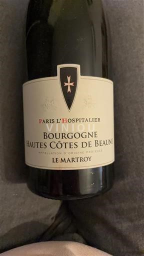 Borgogna Non specificato Le Martroy Paris l'Hospitalier 2020