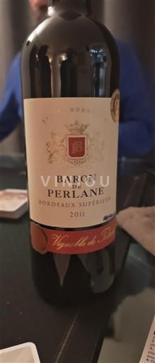 Bordeaux Bordeaux Supérieur Baron de Perlane 2011