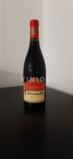 Vallée du Rhône Châteauneuf-du-pape Clos de l'Oratoire des Papes Les Choregies 2016