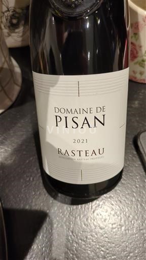 Vallée du Rhône Rasteau Domaine Pisan 2021