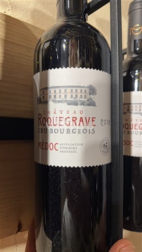 Bordeaux Médoc Cru Bourgeois Château Roquegrave 2018