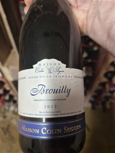 Beaujolais Brouilly Maison Colin Seguin 2013