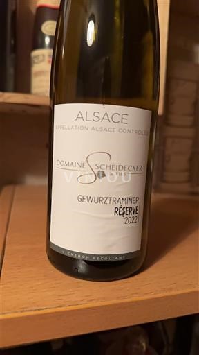 Elsass Domaine Scheidecker & Fils Réserve 2022
