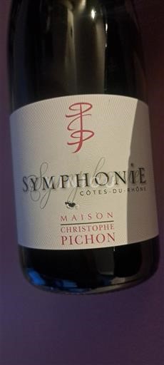 Rhônevallei Côtes-du-rhône Maison Christophe Pichon Symphonie 2021