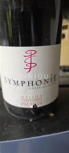 Thung lũng Rhône Côtes-du-rhône Maison Christophe Pichon Symphonie 2021