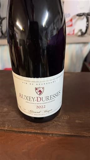 Borgonha Auxey-duresses Gérard Boyer 2022