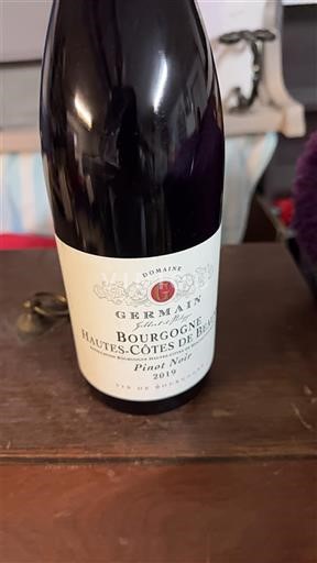 Burgundy Not Specified Domaine Germain 2019