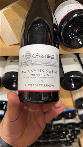 Burgundsko Savigny-lès-Beaune Premier Cru Henri de Villamont Clos des Guettes 2019