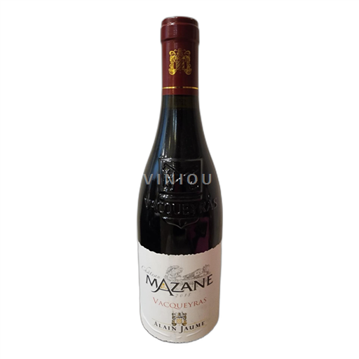 Rhônen laakso Vacqueyras Château Mazane 2018