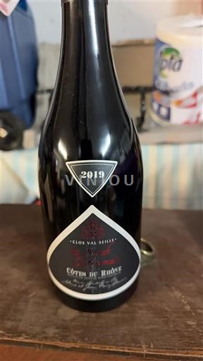 Rhônen laakso Côtes-du-rhône Clos Val Seille Les Hauts du Devès 2019