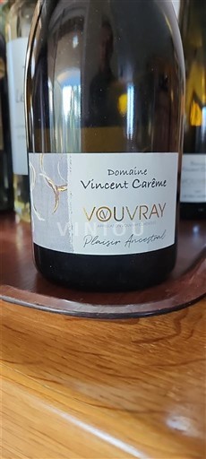 Valle della Loira Vouvray Domaine Vincent Carême Plaisir Ancestral 2021