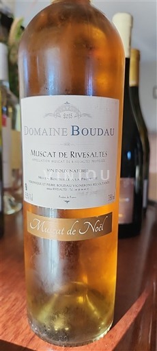 Roussillon Muscat di Rivesaltes Domaine Boudau Muscat de Noël 2015